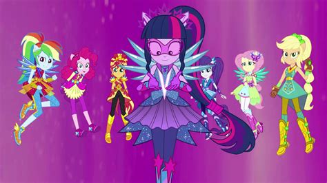 Image Equestria Girls In Their Crystal Guardian Forms Eg4png My