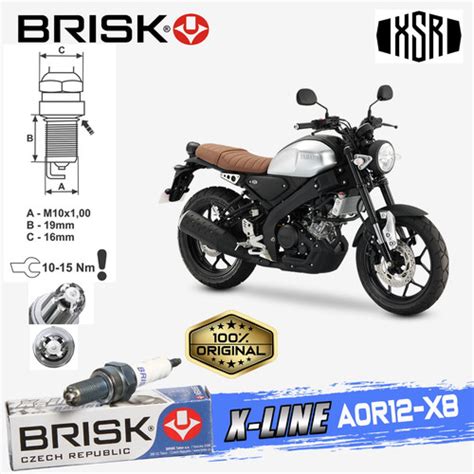 Jual Busi Motor Brisk Premium Xline Tipe Aor X Xsr Jakarta Barat