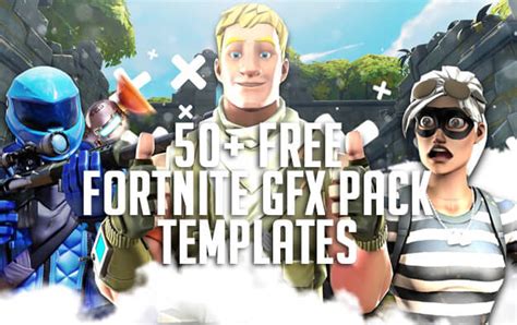 50+ FREE Fortnite GFX Pack Templates | Graphic Design Resources