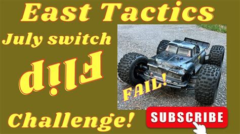 July Switch Flip Challenge With Arrma Notorious Rc Car Easttactics