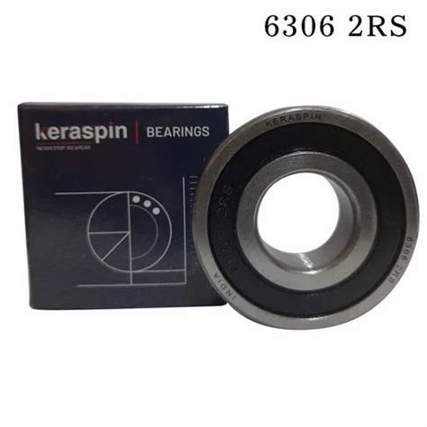 Stainless Steel Kerapsin 6306 2RS Deep Groove Ball Bearing For