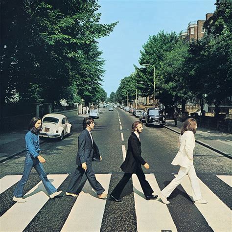 Abbey Road Poster The Beatles Album Canvas Wall Art Print Hmv Store