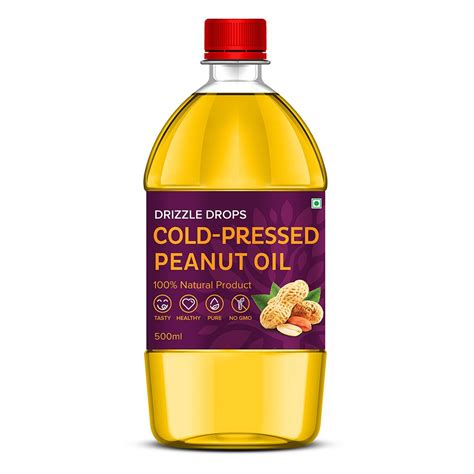 Cold Pressed Peanut Oil Extra Virgin And Full Wooden Extraction 5l