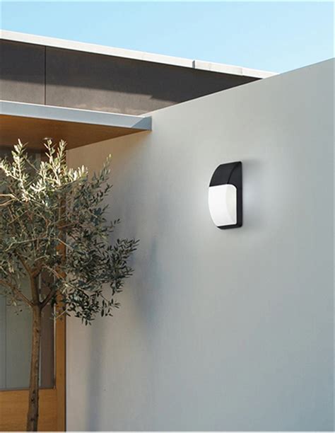 Aplique De Pared De Exterior Area Forlight L Mpara Moderna En