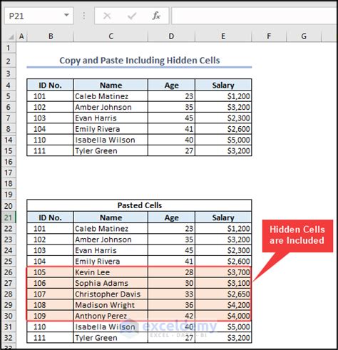 How To Copy And Paste Visible Cells Only In Excel 4 Easy Ways