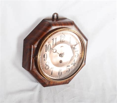 Art Deco Wall Clock Attributed To Junghans For Sale At Stdibs