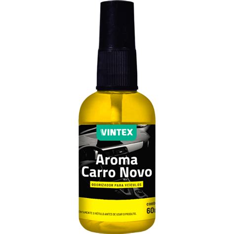 Odorizador Cheirinho Para Carro Vintex Aroma Carro Novo 60ml Yamase