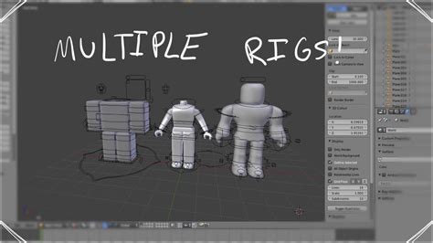 Now To Use Multiple Different Rigs In Blender 2 79 Youtube