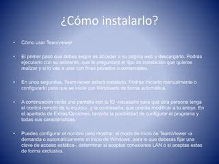 Team Viewer Tarea PPT