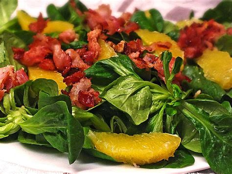 Feldsalat mit Speck und Nüssen von willinpe Chefkoch