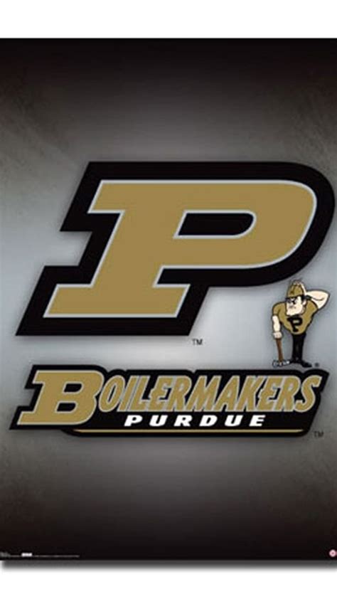 Purdue university boilermakers ncaa logo wall poster rp4165.jpg Desktop ...