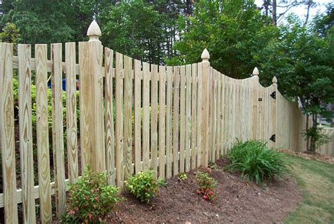 Saddle Cut Picket Fence Orlando Fl Mossy Oak Fences