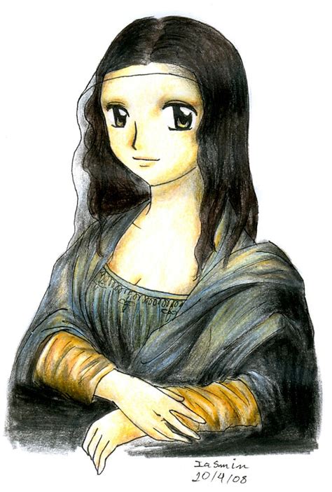 Mona Lisa Manga Style Xd By Nisai On Deviantart