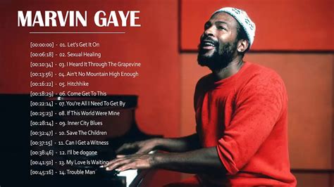 Marvin Gaye Gretaest Hits Playlist Best Songs Of Marvin Gaye