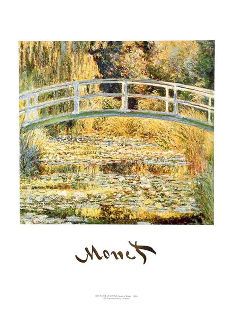 Claude Monet - The Water Lily Pond II — Poster Plus