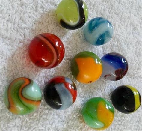 Colorful Glass Marbles For Marble Games And Art