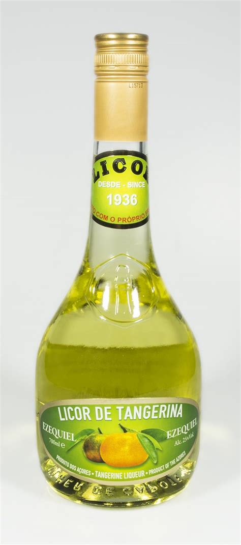 Licor De Tangerina O Licor De Tangerina Ezequiel é Produzido Com As