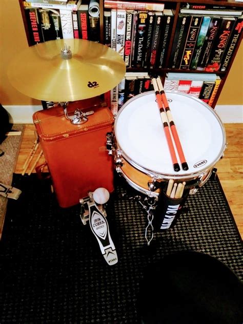 Suitcase Drumset Diy Drum Set Upcycle Drum Set Minimalist Drummer