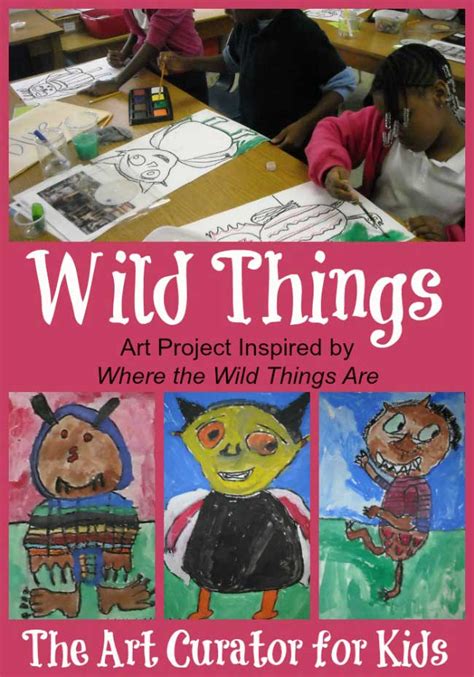 Where the Wild Things Are Art Project