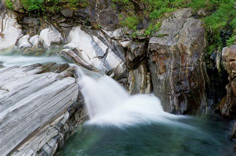 Waterfall, Lavertezzo, Valle Verzasca Photograph by Thomas Aichinger ...