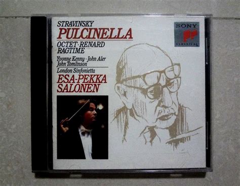 Stravinsky Pulcinella Rag Time Renard Octet Salonen Sony Classical Cd