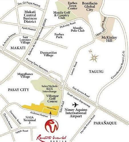 Resorts World Manila Map ~ GOOGLESADI