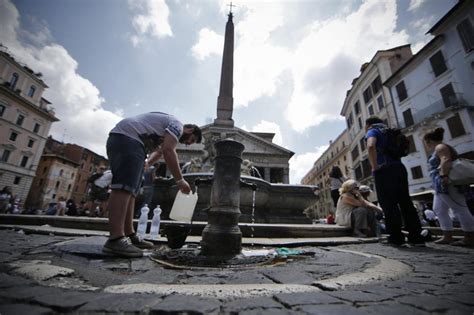 Siccit E Stop All Acqua A Roma Lorenzin Il Ministero Non Stato