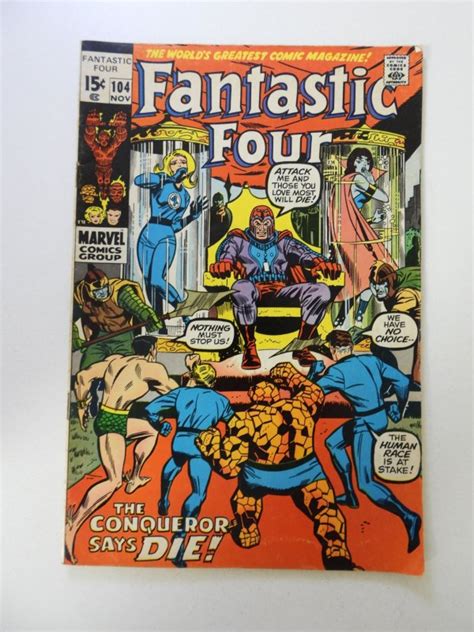 Fantastic Four 104 1970 Fn Condition Comic Books Bronze Age