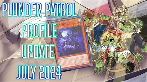 Yugioh Plunder Patroll Deck Profile Update Post Info Youtube