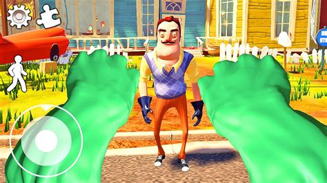 Funny Moments In Hello Neighbor Experiments With Neighbor Youtube