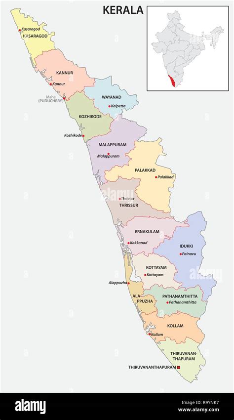 Map India Kerala – Get Map Update