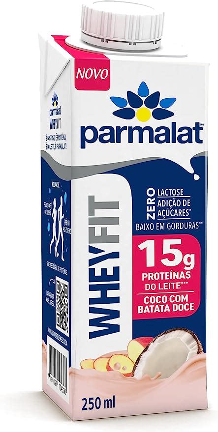 PARMALAT WHEYFIT COCO BATATA DOCE 250ML Amazon Br Alimentos