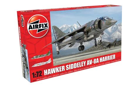 Airfix Hawker Siddeley AV 8A Harrier 1 72 Model Kit At Mighty Ape NZ