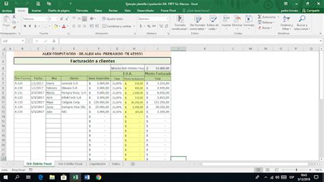 Excel Cursos Y Plantillas Contables Como Hacer Liquidaci N Mensual