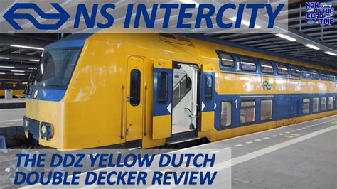 THE FANTASTIC NS DDZ DOUBLE DECKER REVIEW DEN HAAG TO SCHIPHOL