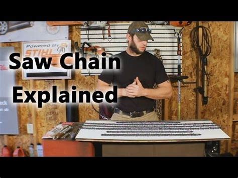 Chainsaw Chain Types Explained - YouTube | Chainsaw chains, Chainsaw ...