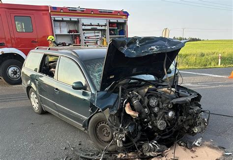 Poważny wypadek w Rudnej Dwie osoby poszkodowane ZMIEDZI PL