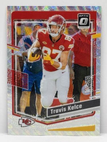 Panini Donruss Optic Premium Set Wave Travis Kelce Chiefs Ebay