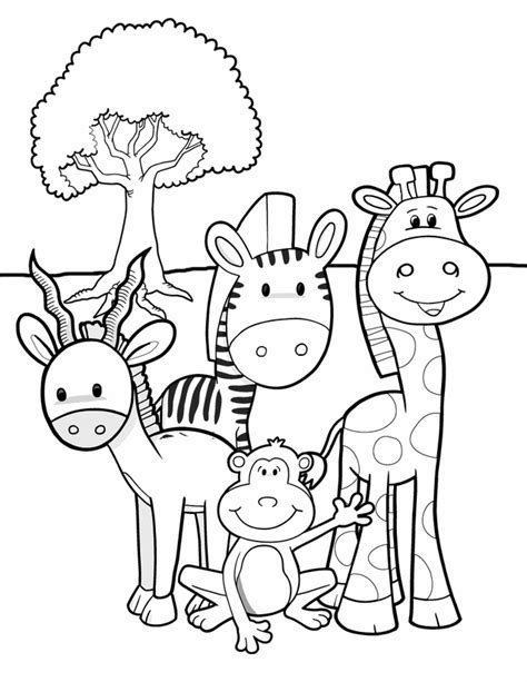 Wildlife Coloring Pages Best Coloring Pages For Kids