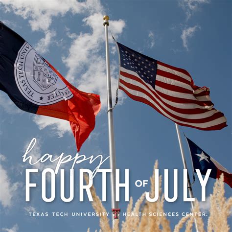 Happy 4th of July from the TTUHSC School of Health Professions! We wish