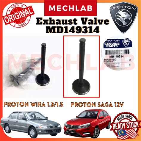 Engine Valve For Proton Saga V Iswara Wira Satria Exhaust