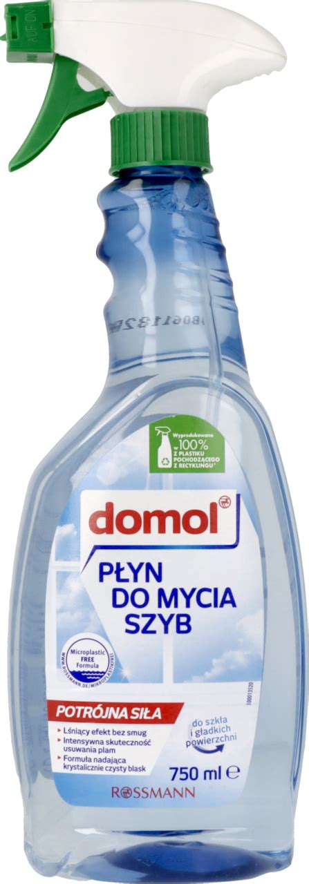 DOMOL płyn czyszczący do mycia szyb 750 ml Drogeria Rossmann pl