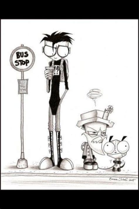 JTHM And Invader ZIM Clash Johnny The Homicidal Maniac Invader Zim