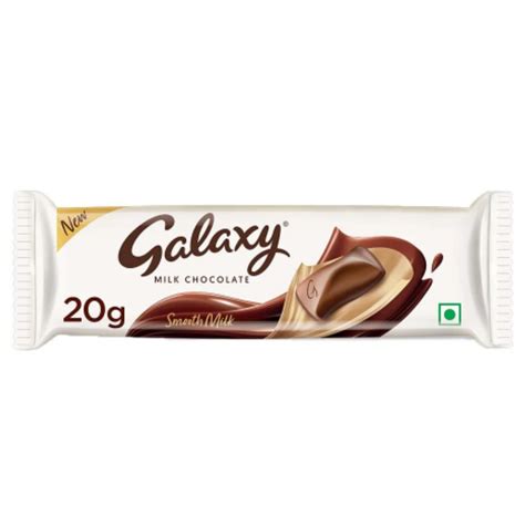 Galaxy Smooth Milk Chocolate Bar 20g Chocolate Lk