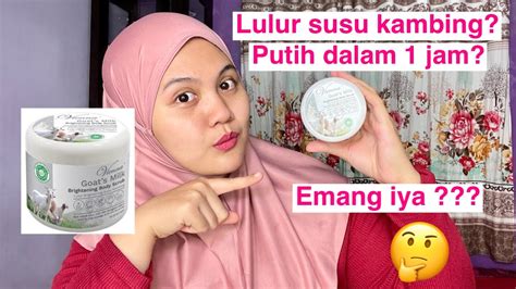 VIENNA GOATS MILK BRIGHTENING BODY SCRUB LULUR SUSU KAMBING CARA