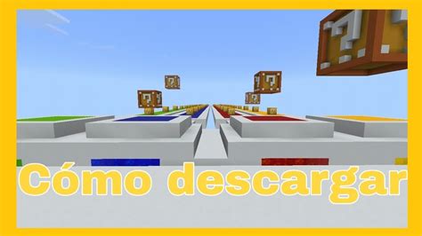 Carrera de Lucky blocks Cómo descargar Minecraft YouTube