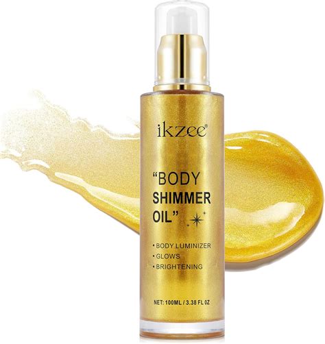 Body Shimmer Oil Shimmer Body Oil Shimmering Glitter Body Glow Oil Shimmer Body