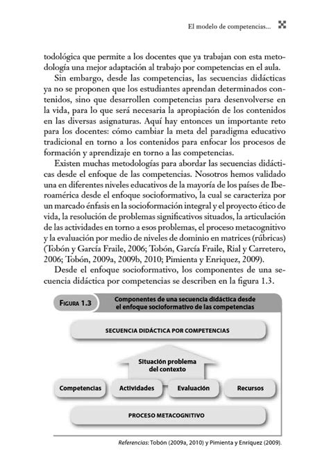 Tobon Secuencias Did Cticas Aprendizaje Y Evaluaci N De Competencias Pdf