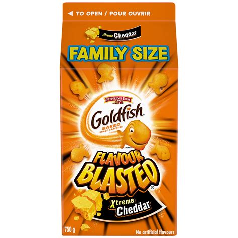 Snapklik Pepperidge Farm Goldfish Flavour Blasted Xtreme Cheddar