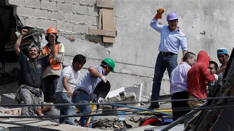 Mexico City earthquake, in photos